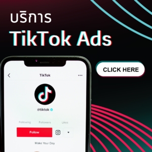 รับทำโฆษณา TikTok ads agency